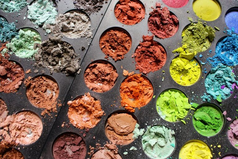 makeup looks cakey texture