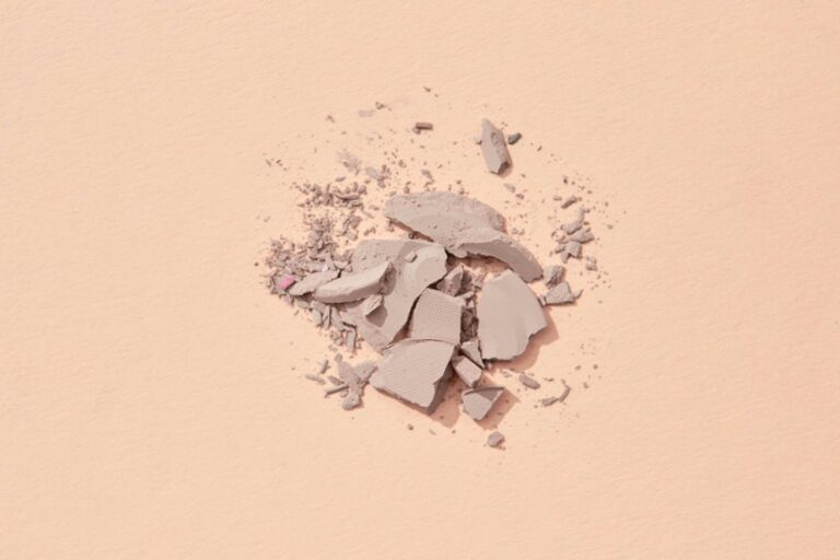 makeup powder finish change